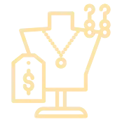 Stylized microscope with a flower in place of the lens.